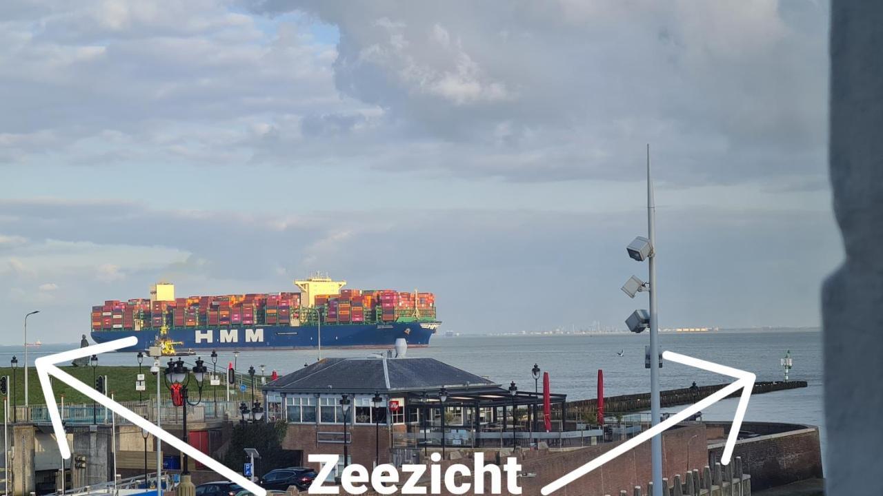 Appartement Havenzicht, Gelegen Aan Zee Met Zeezicht Flessingue Extérieur photo